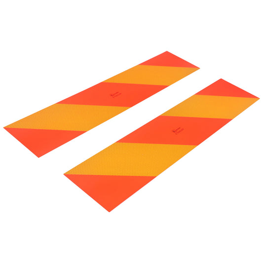 Lemez szett, fényvisszaverő csíkos kivitelben, nyerges vontatóhoz