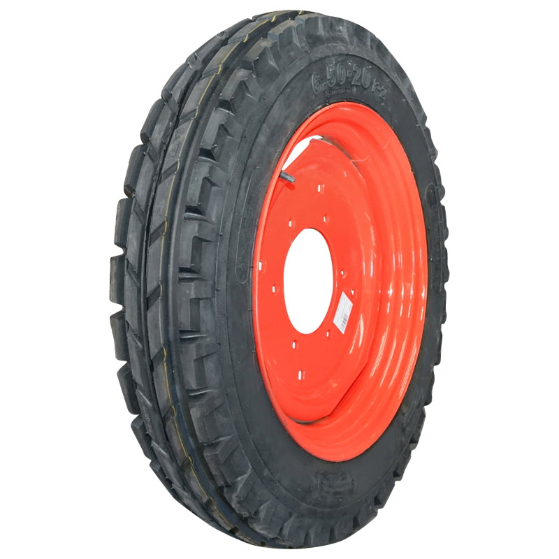 Komplett kerék 650/20, 10PR, F-2, szaggatott futófelület, első traktorkerék, UTB U-650