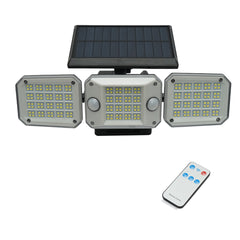 LED LÁMPA, NAPELEMMEL, TÁVIRÁNYÍTÓVAL ÉS 2000 MAH AKKUMULÁTORRAL, IP65, BRECKNER GERMANY BK69957
