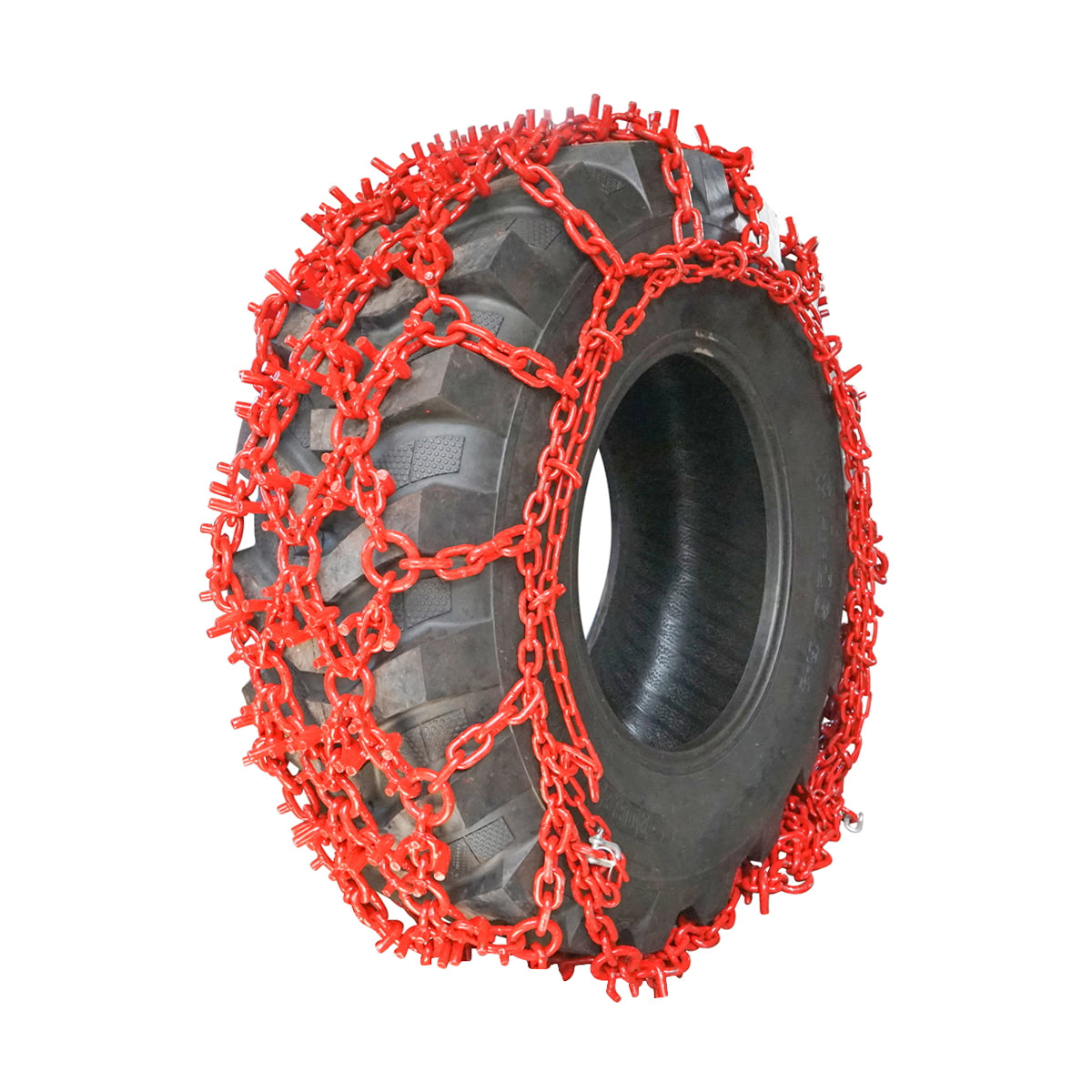 U-GRIP típusú csúszásgátló láncszett, 13 mm, méret: 18.4/26, erdészeti traktorhoz