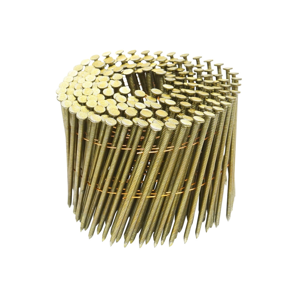 Szög készlet tekercsenként 4000 db gyűrűs 3.1x90mm, 200db/tekercs