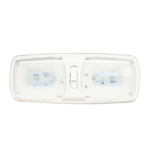 KETTŐS LED-ES MENNYEZETI LÁMPA, 12V, TEHERAUTÓHOZ