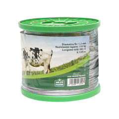 Horganyzott drót elektromos kerítéshez, 1,2 mm × 500 m, Mezofarm