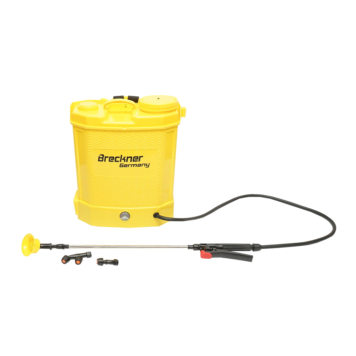Elektromos permetezőgép/vermorel, 12L tartállyal, 12V 8Ah akkumulátor, 3.1 l/perc áramlás, Breckner Germany