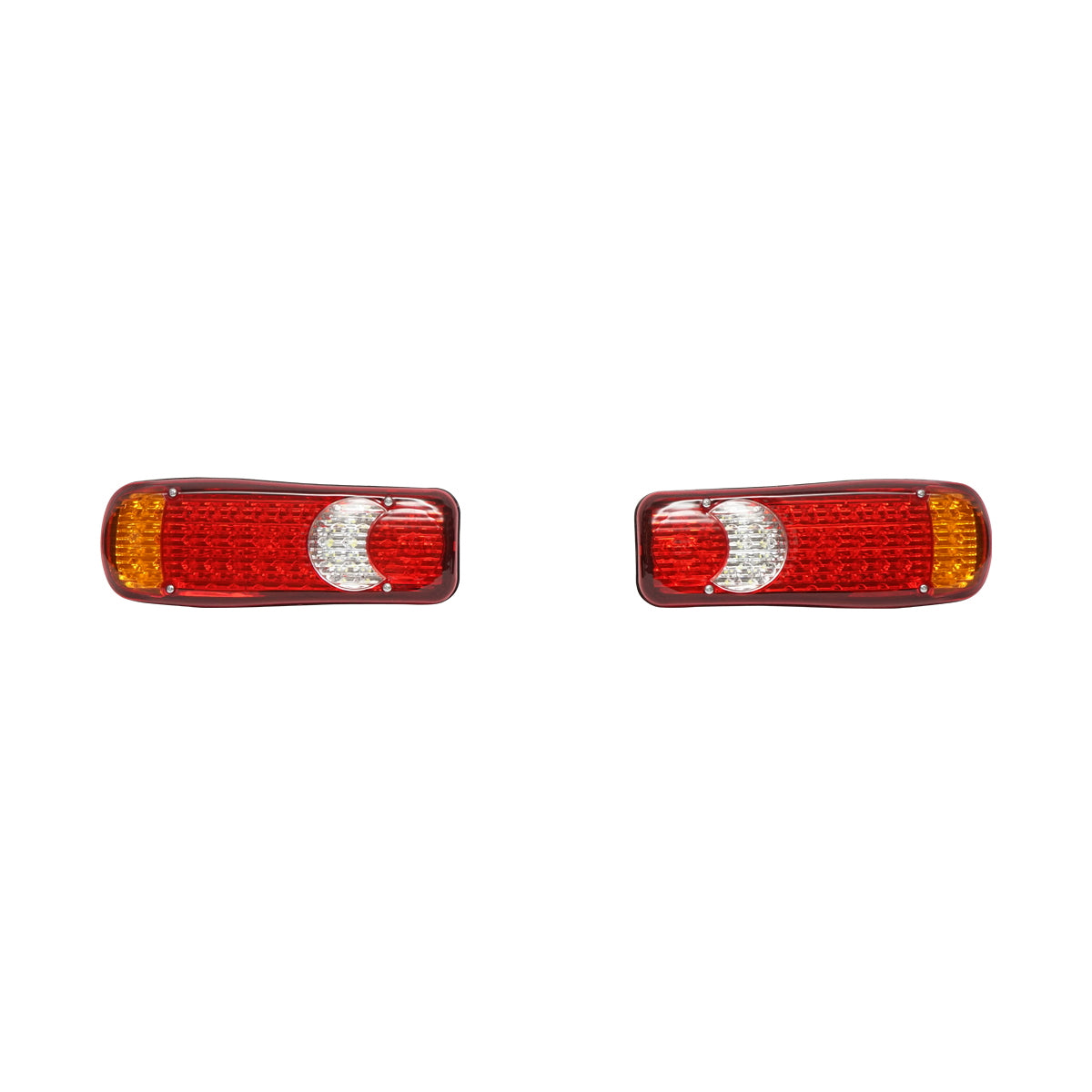 Teherautó hátsó lámpaszett, LED, 350x150 mm, 24V, Breckner Germany