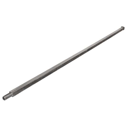 Négyzetes tárcsatengely lengyel fűkaszához 40x40 mm, hossz 2500 mm, M36 menettel, C+F kivitelben