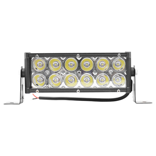 LED fényhíd, 12 LED-del, 9–60V, 36W, 6000K, Breckner Germany