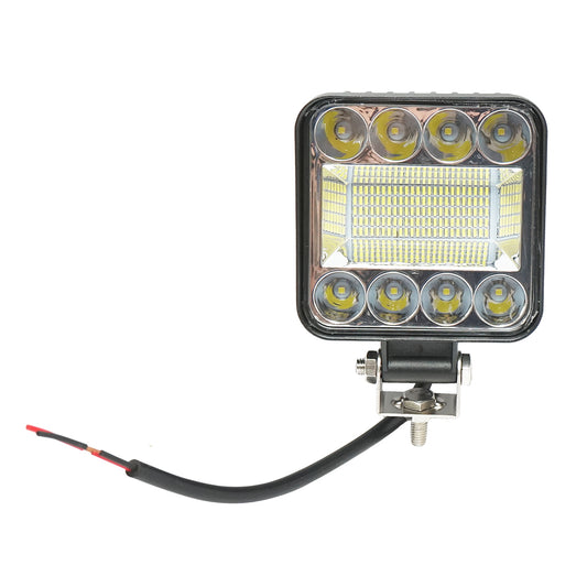 LED munkalámpa, 128 LED, 9–80V, 6500K, 103×48×103 mm, IP67, Breckner Germany