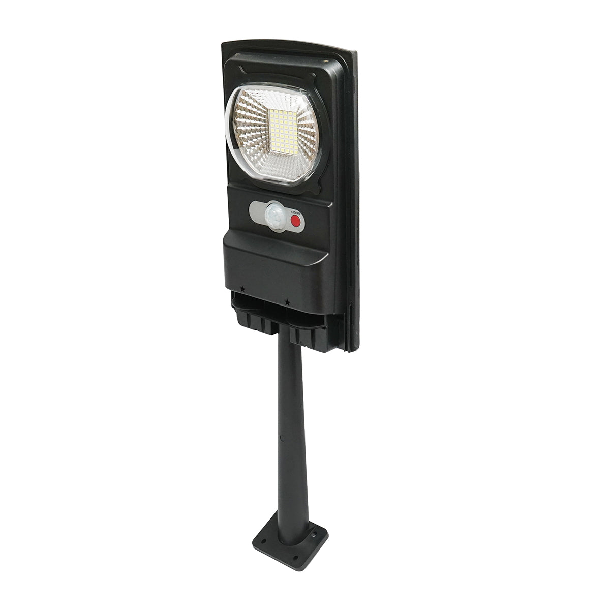 Napelemes LED utcai világítótest, 100W, 6500K, IP65, napelemmel, oszlopra szerelhető, Breckner Germany