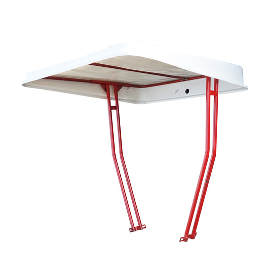 Napfénytető traktorhoz, tartószerkezettel, kompatibilis Massey Ferguson és Fiat modellekkel