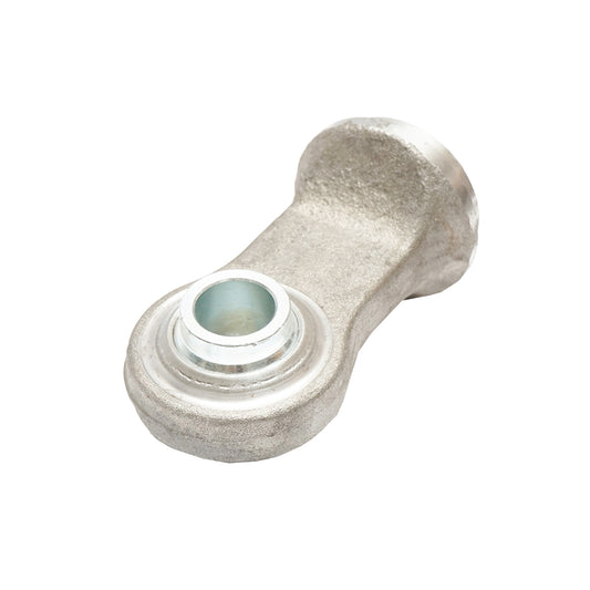 Gömbcsukló, központi hidraulikus vonórúd hegeszthető fejjel, vállas, L 145 mm, csapágy 26 mm