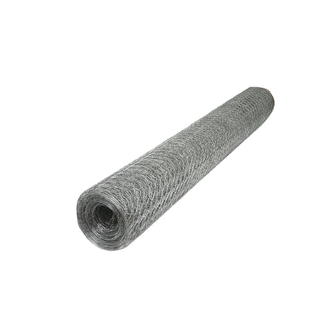 Fonott kerítésháló, horganyzott, hossz: 20 m, magasság: 120 cm, 25 mm szemméret, elkerítéshez