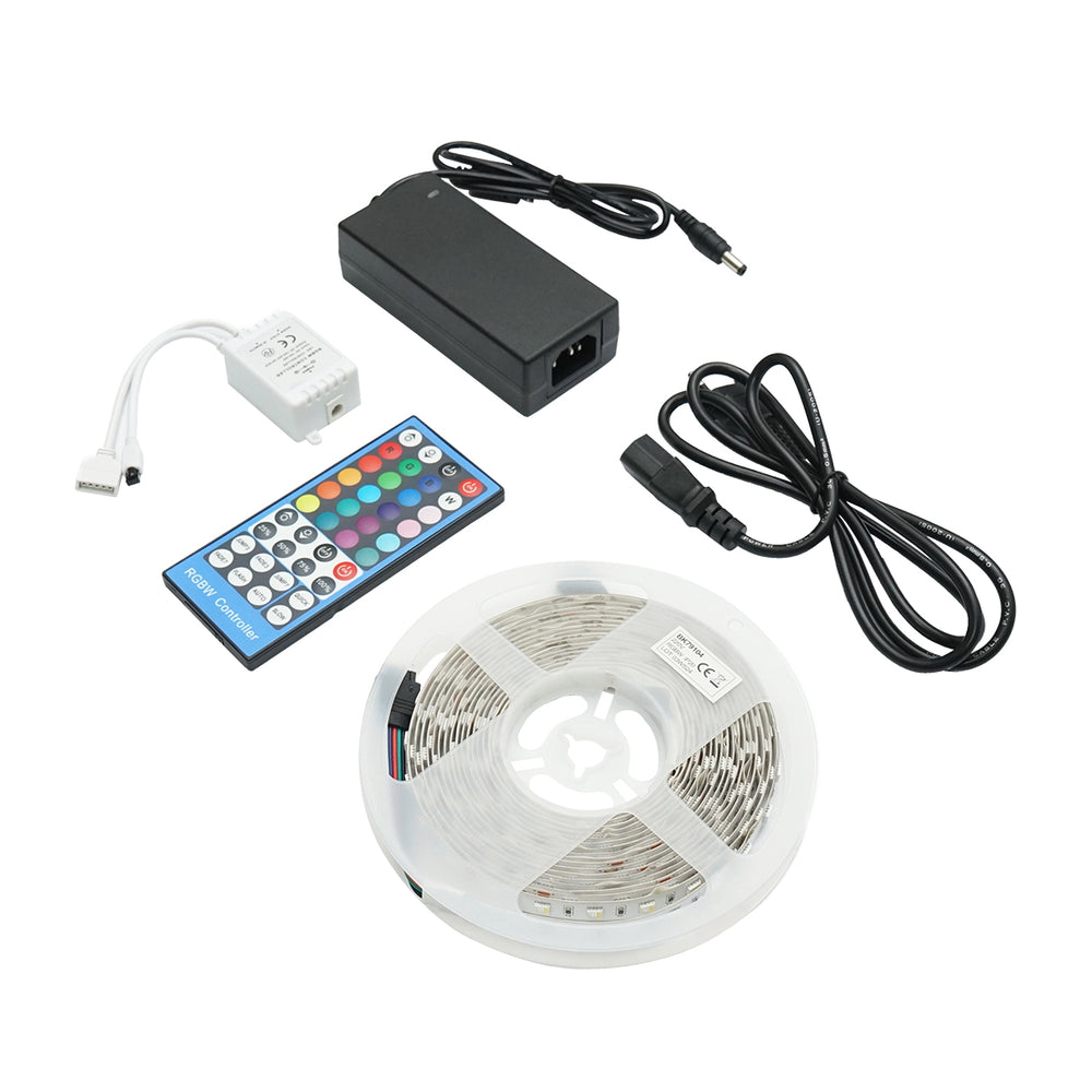 Led szalag 5050 12w/m rgbw, 12-220V tekercs 5m, 60 LED/m IP20 BRECKNER GERMANY