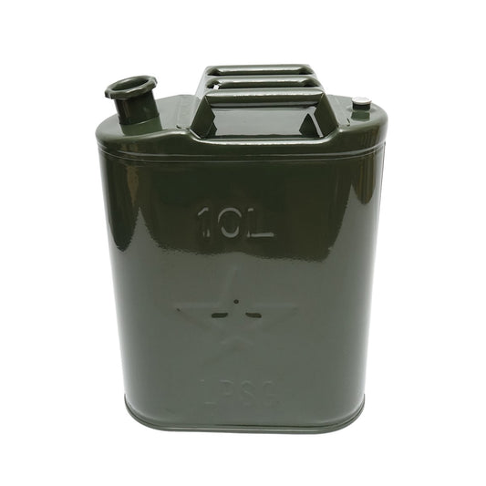 10 literes fém kanna, csavaros kupakkal