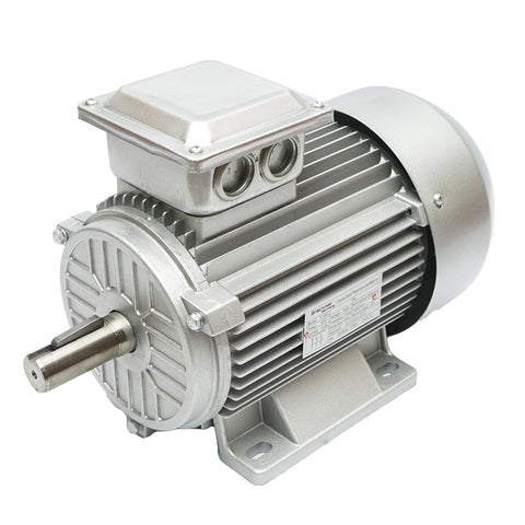 HÁROMFÁZISÚ VILLANYMOTOR 3KW, 380V RÉZ TEKERCSELÉSSEL ÉS IP44 ALUMÍNIUM HÁZZAL