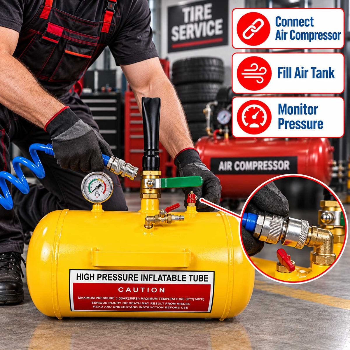 Légtartály 18 l GEBO TOOLS