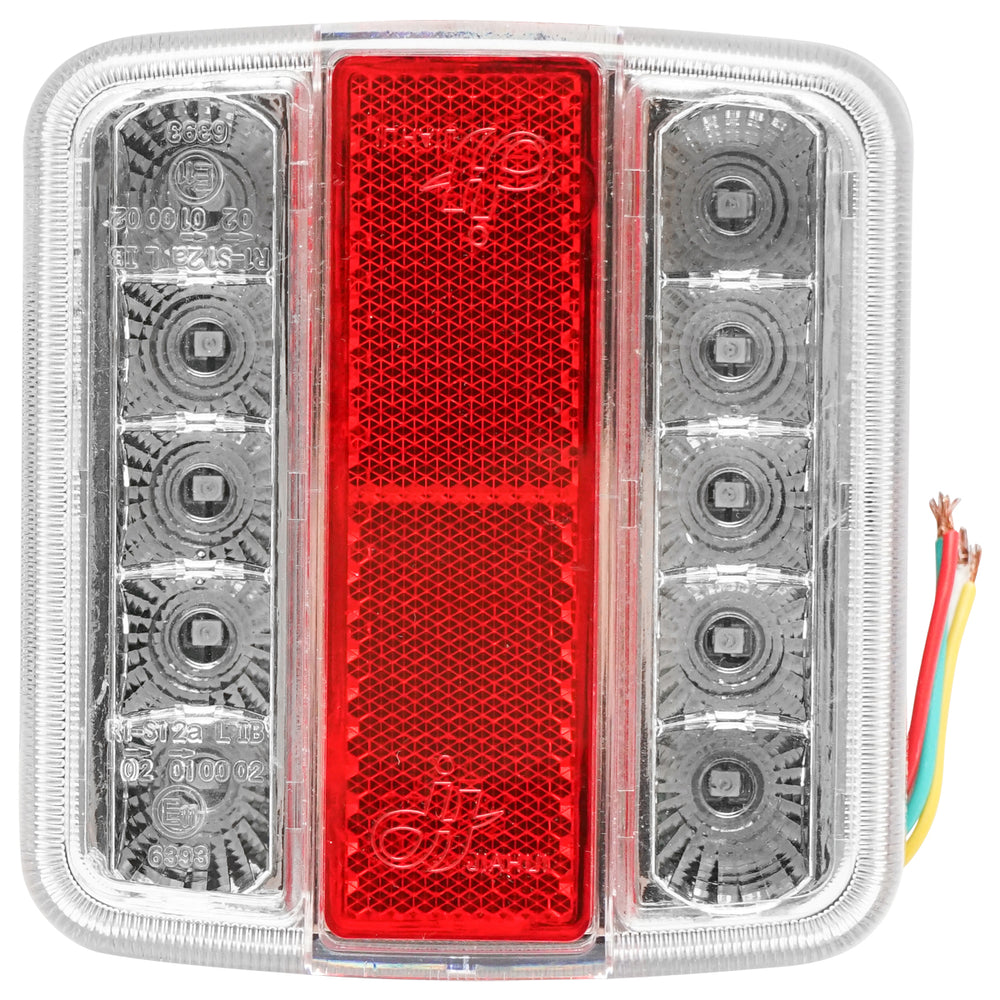 Hátsó LED lámpa, 12/24V