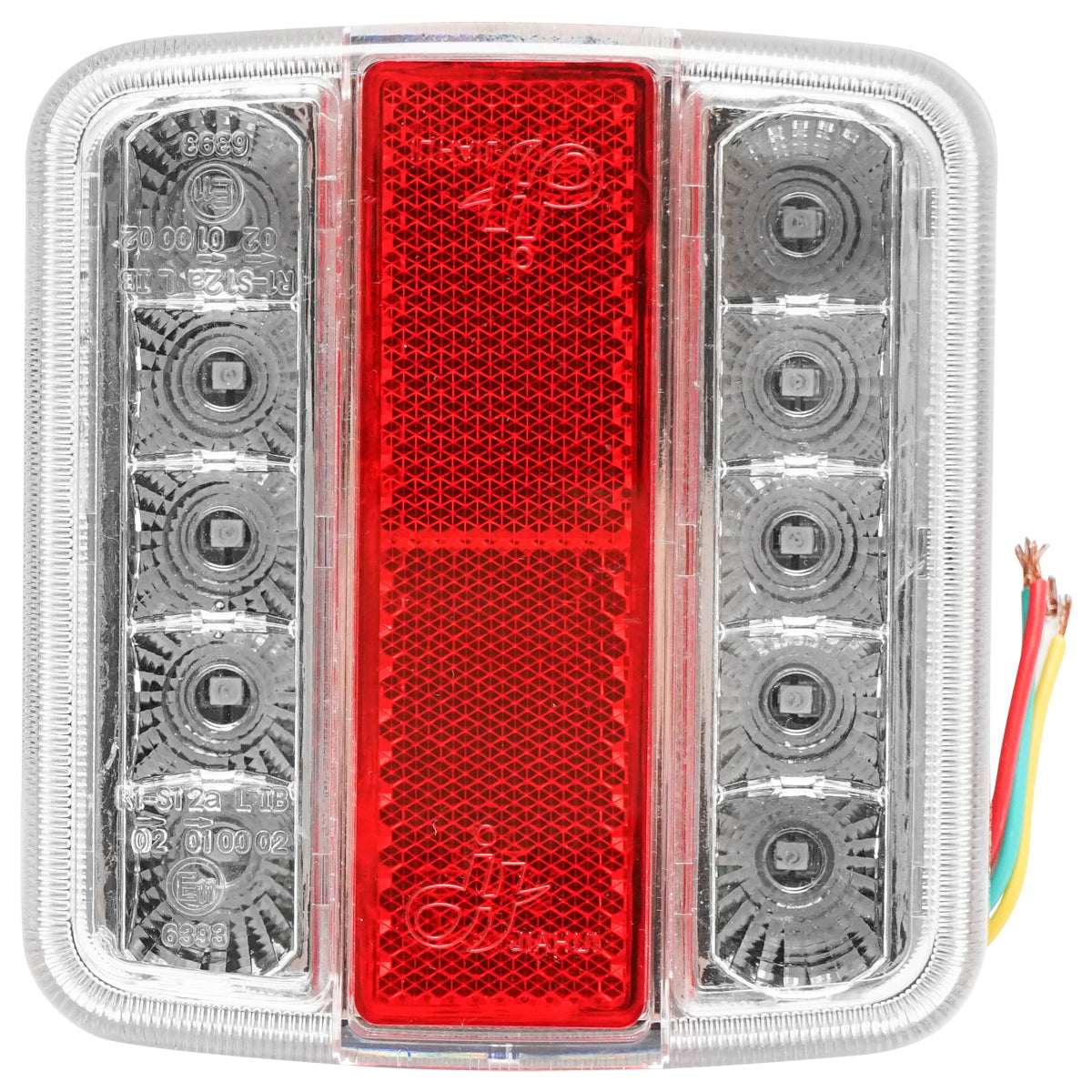 Hátsó LED lámpa, 12/24V