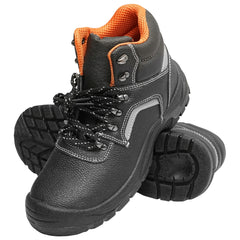 Védőbakancs, 43-as méret, acél lábujjvédővel és talplemezzel, típus: 5015