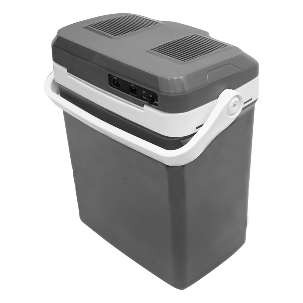 Termoelektromos hűtőszekrény 21l űrtartalommal 12V tápfeszültség 48w 220V adapterrel BRECKNER GERMANY