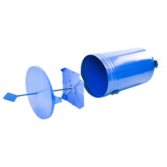 Vetőmagtartály fedéllel és szintjelző rúddal, új típusú SPC 6-hoz