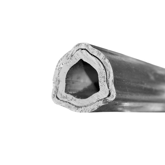 Kardáncső háromszög profil T2 széria, külső 36,1x29,8 mm, belső 29x20,6 mm, hossz 3 m