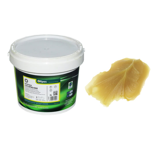 Olipes MAXIGRAS C45 EP00 lítium bázisú zsír, 5L, minden típusú csapágyhoz, NLGI 00/000
