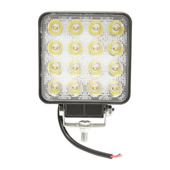 LÁMPA, 16 LED-DEL, 10–60V, 48W, 60° SUGÁRZÁSI SZÖG, NÉGYZETES KIVITEL, BRECKNER GERMANY BK69017N