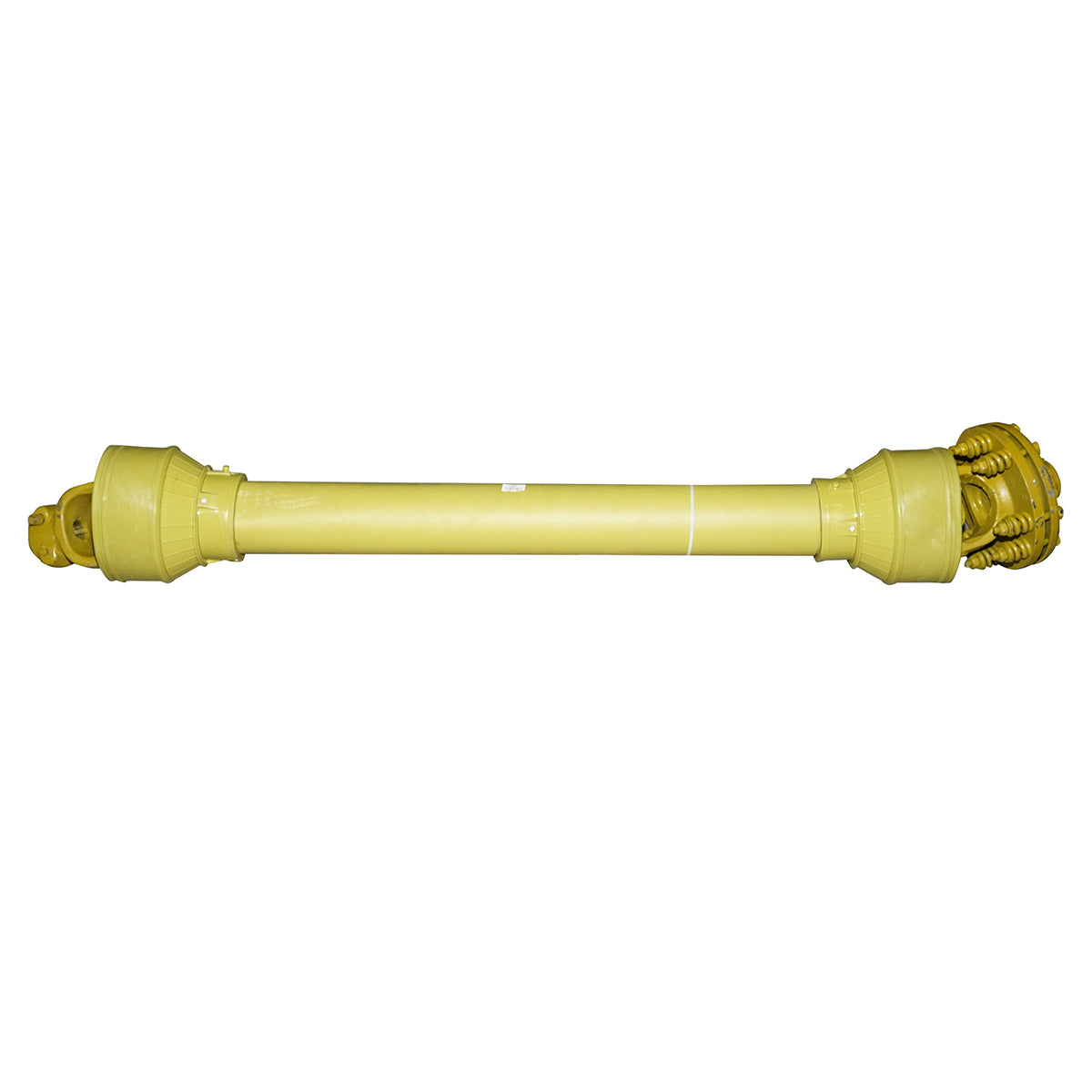 Kardántengely 1400 mm, S9 T9, kéttárcsás kuplunggal, kereszt 41x108 mm, csillag alakú csővel, 1 3/8" Z=6