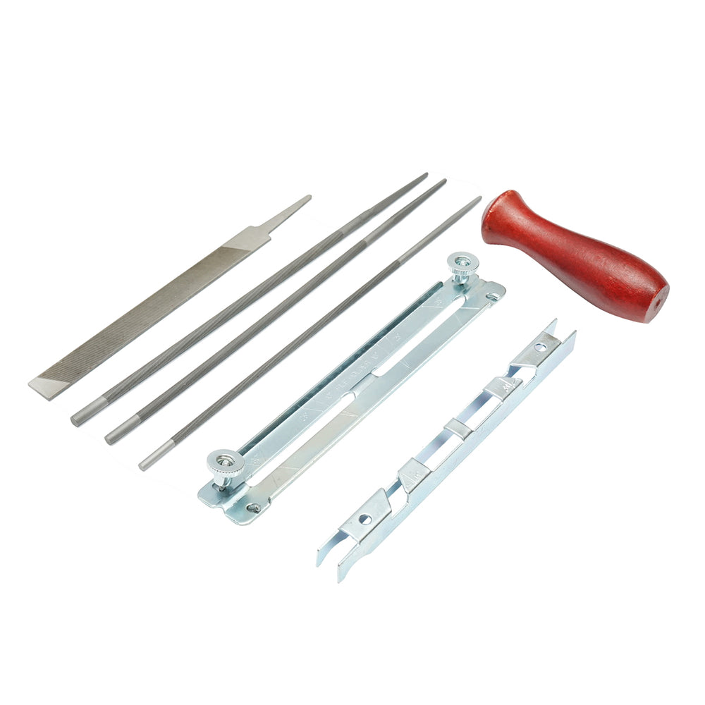 Láncélező készlet 3/8" osztású láncfűrészlánchoz 6 db