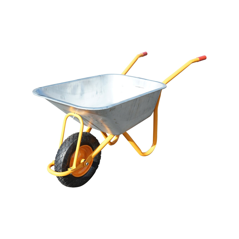 Fém talicska erősítésekkel és fém kerékkel 85l 875x595x275mm THOR