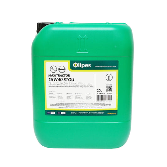 Motorolaj Olipes MAXITRACTOR 15W40 STOU, 20L