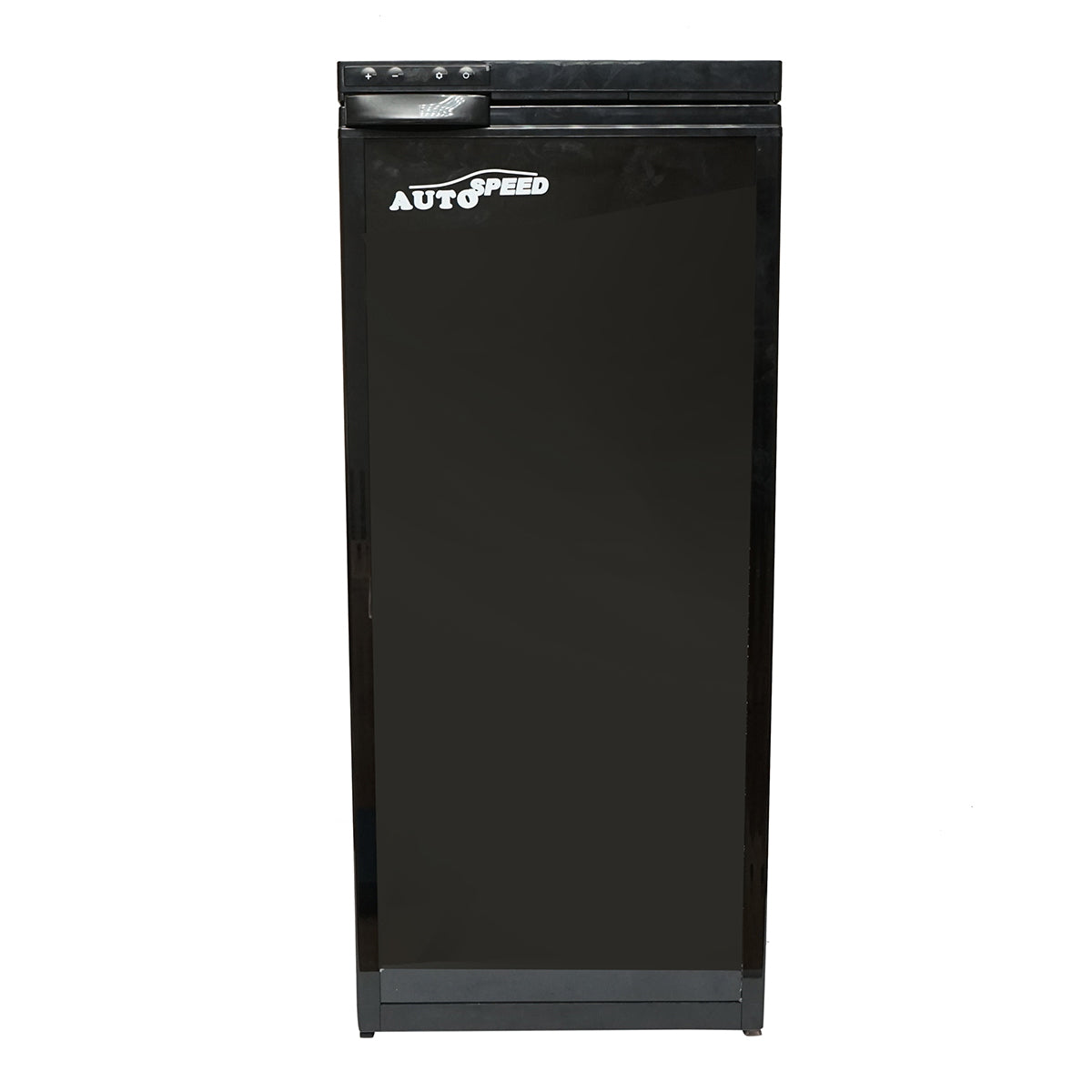 Autós hűtőszekrény kompresszorral, 80W, 92.9L kapacitás, 12–24–220V tápfeszültség, LCD kijelző, 418x504x975 mm, CR90 AUTOSPEED