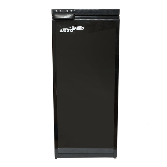 Autós hűtőszekrény kompresszorral, 80W, 92.9L kapacitás, 12–24–220V tápfeszültség, LCD kijelző, 418x504x975 mm, CR90 AUTOSPEED