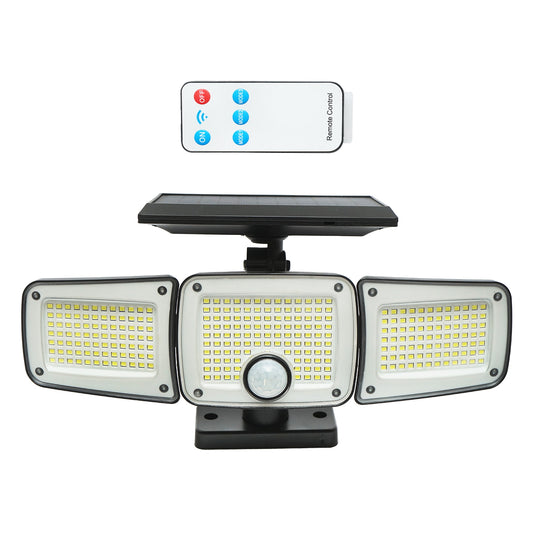 LED lámpa, 2700 lm, napelemmel, távirányítóval és 2400 mAh akkumulátorral, IP65, Breckner Germany