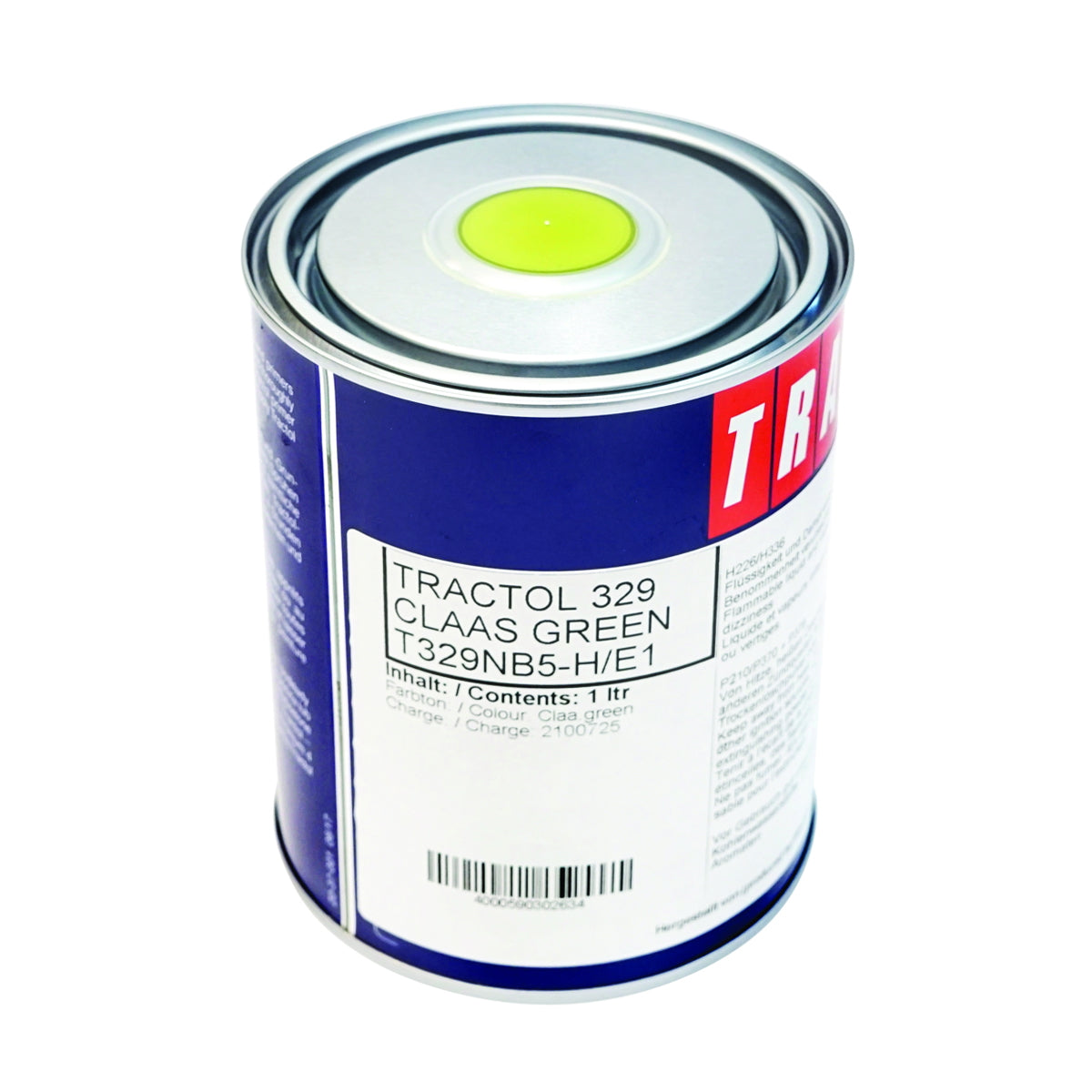 Autófesték zöld, Claas típus, 1L, Tractol