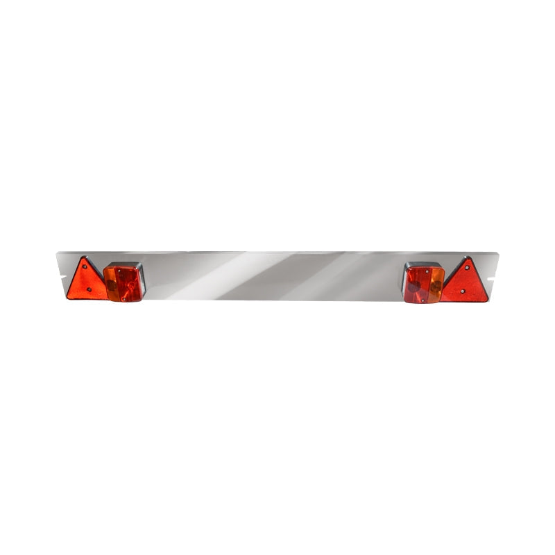Utánfutó rúd 1200mm, 2x lámpa, 2x fényvisszaverő hároMSzög, 6m kábel és 7 tűs 12V-os aljzat autospeed
