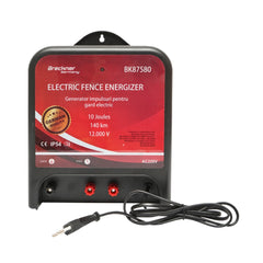 Impulzusgenerátor készülék dc 220V, 10 joule, 140km elektromos kerítés BRECKNER GERMANY