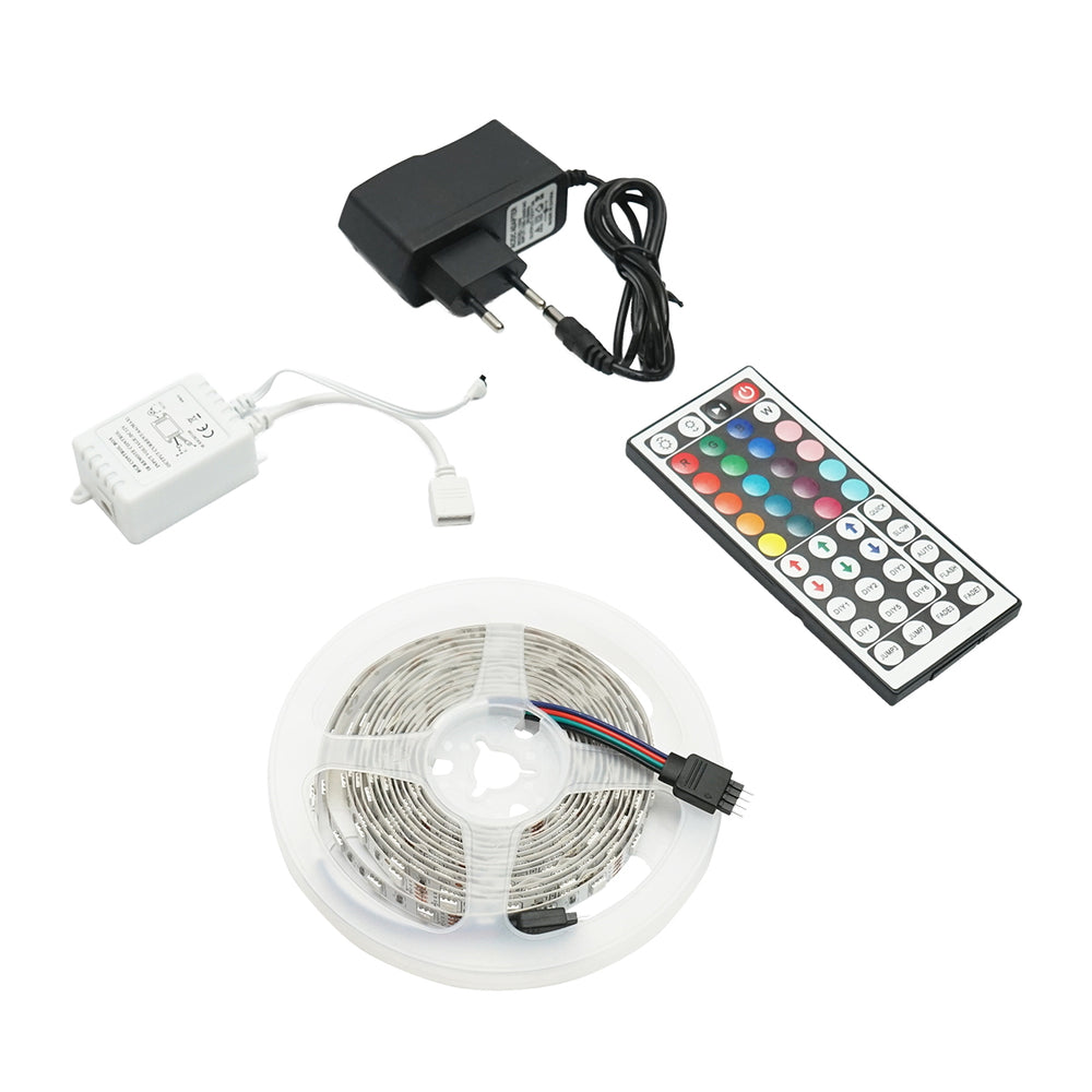 Led szalag 5050, 14.4w/m, rgb, 12–220V, 3 m tekercs, 60 LED/m, IP20, BRECKNER GERMANY
