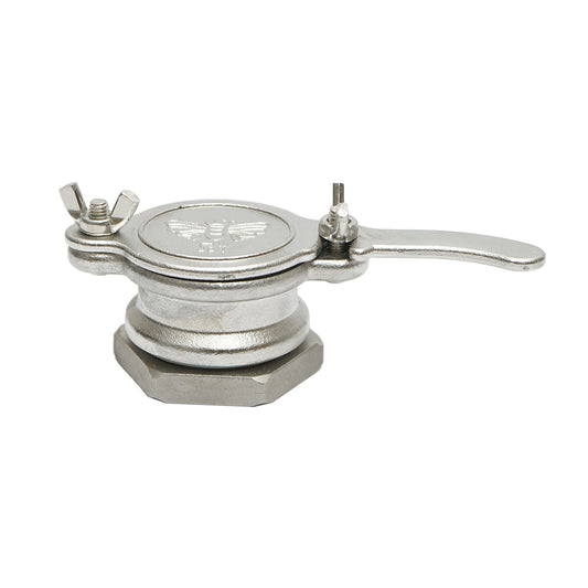 Rozsdamentes acél csap mézletöltő tartályhoz, 58 mm