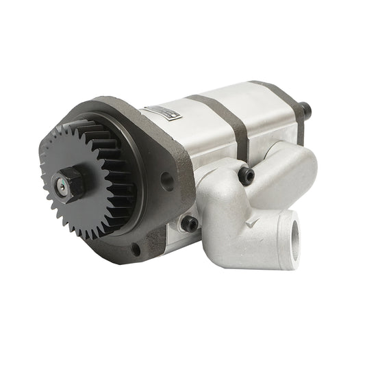 Dupla hidraulikus szivattyú, áramlás 28+12cm3, fogaskerék 93.05mm, Z=31 John Deere-hez, OEM RE72058, RE73947