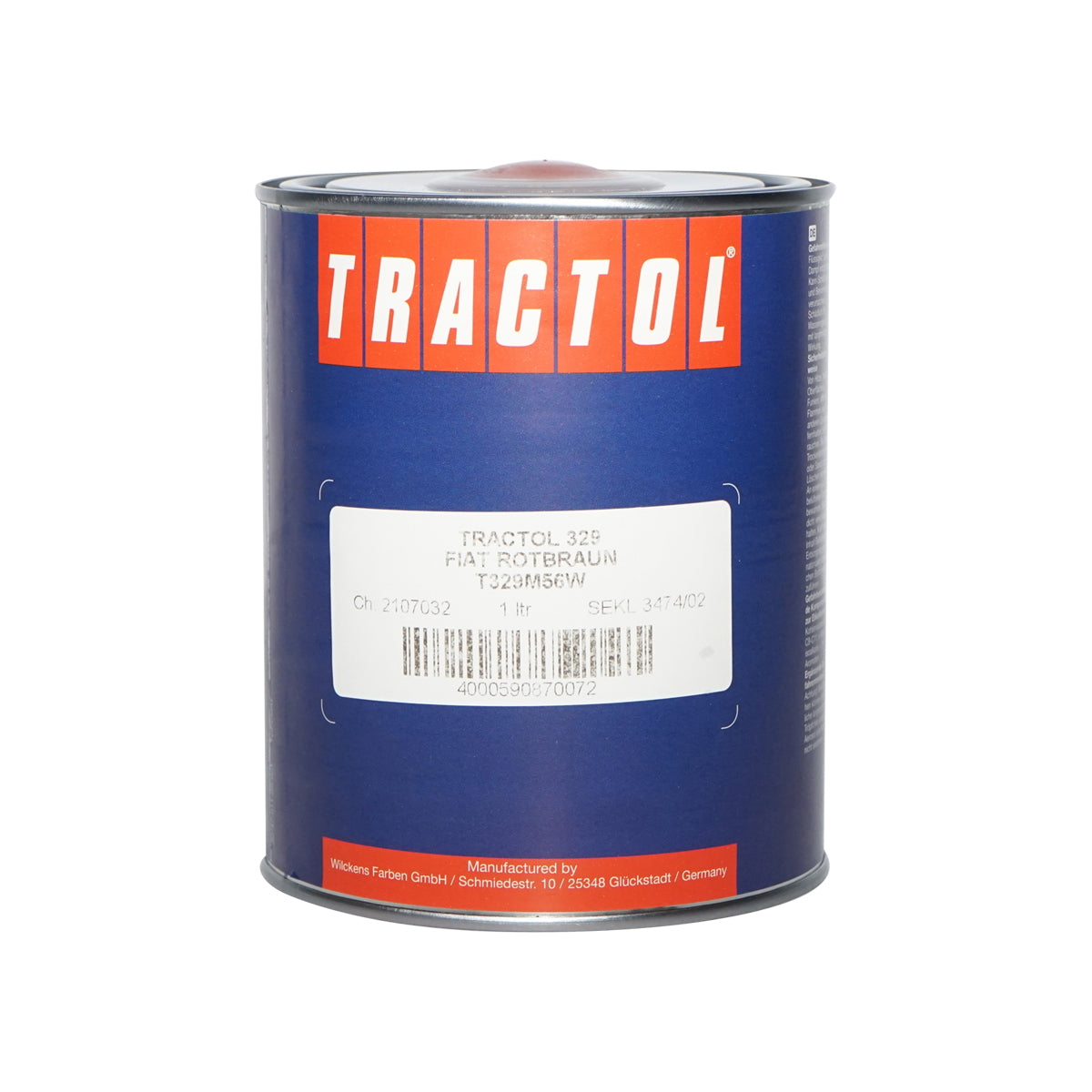 Autófesték barna, Fiat típus, 1L, Tractol