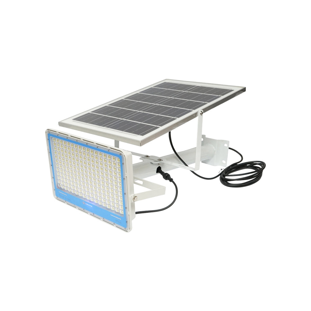 Led reflektor 400W, 6500k, 28w-os napelemmel, távirányítóval és 40ah akkumulátorral BRECKNER GERMANY