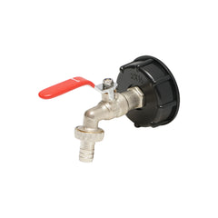 IBC tartály sárgaréz csap, S60x6x1/2, 60 mm külső menetes