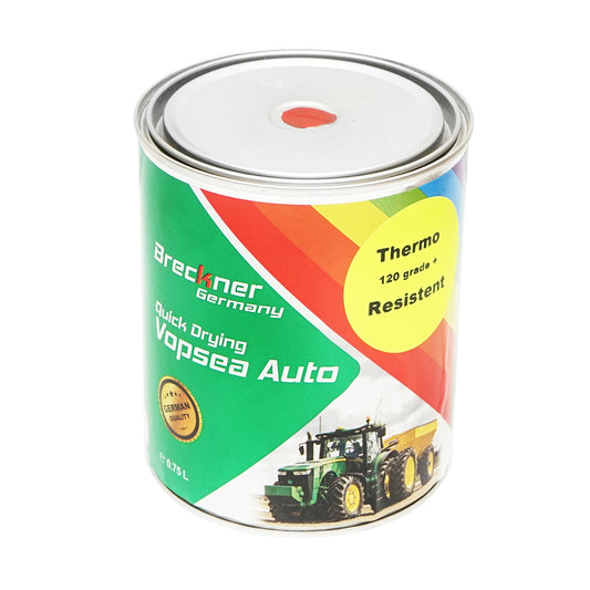 Autófesték magas hőmérsékletre, piros, 0,75L, Breckner Germany (motorokhoz, féknyergekhez stb.)