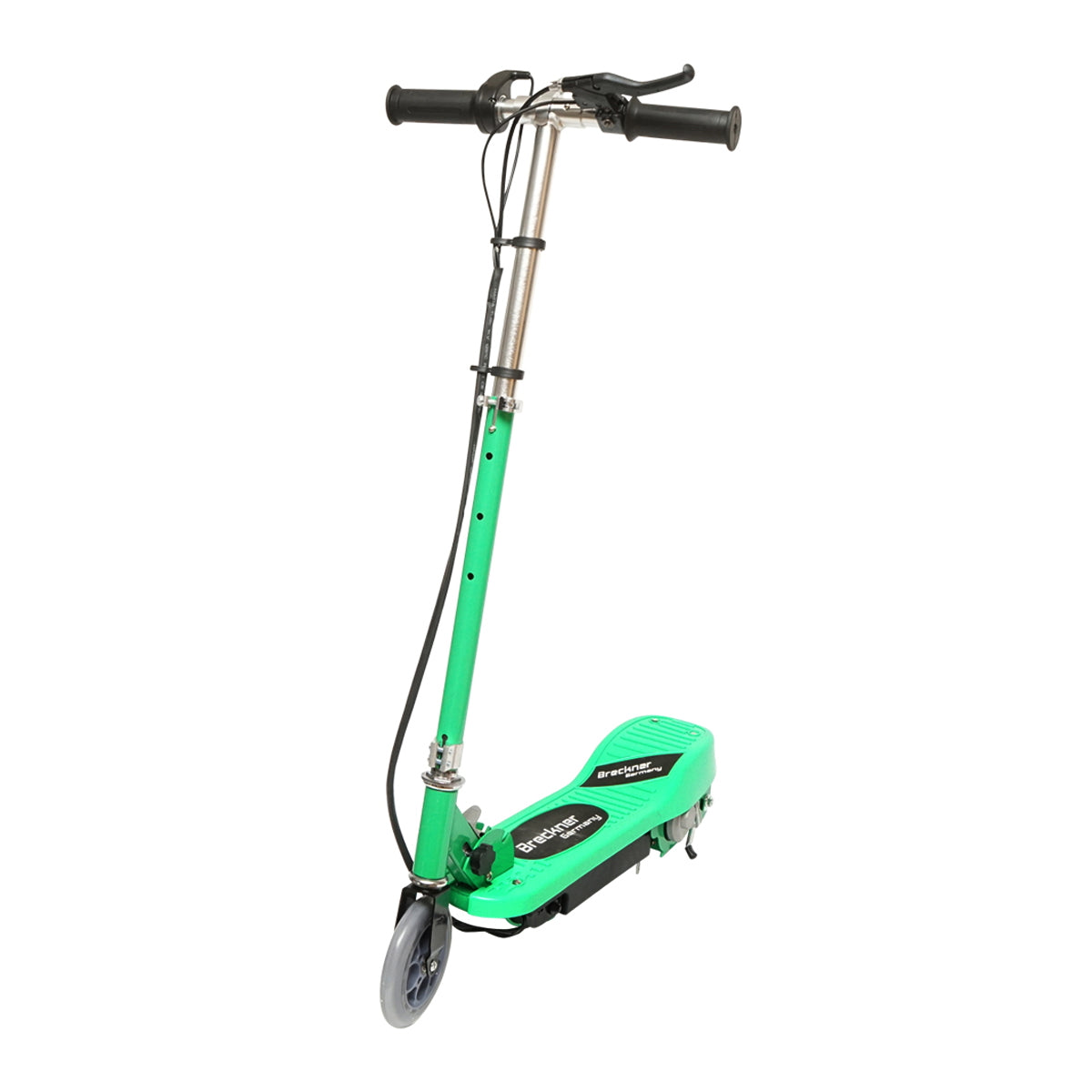 Elektromos roller gyerekeknek, zöld, 120W, 24V, 4.5Ah, max. teherbírás 65 kg, max. sebesség 12 km/h, Breckner Germany