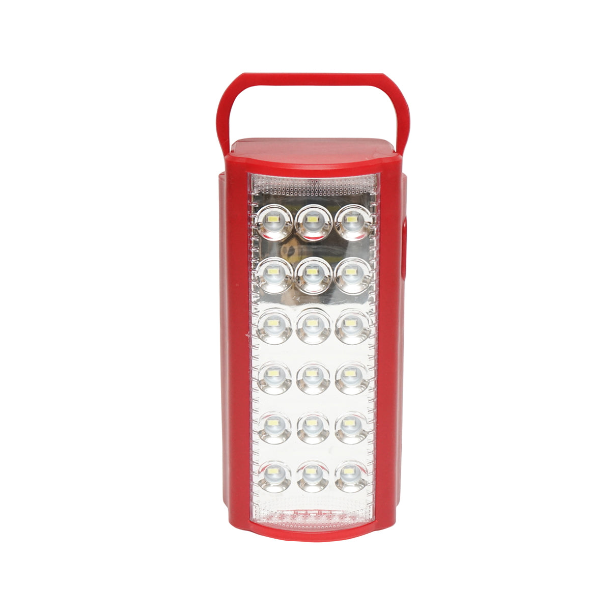 LED munkalámpa / hordozható lámpa, 6V 4Ah akkumulátorral, USB csatlakozással, 100x95x200 mm, lámpás típus