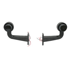 OLDALSÓ LED HELYZETJELZŐ LÁMPASZETT, KARRAL, 12–24V, FÜSTSZÍNŰ PIROS-FEHÉR, FR0157, BRECKNER GERMANY