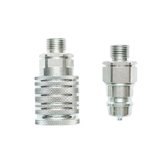 HIDRAULIKUS GYORSCSATLAKOZÓ PÁR KÜLSŐ MENETTEL, M18×1.5 MM, BRECKNER GERMANY