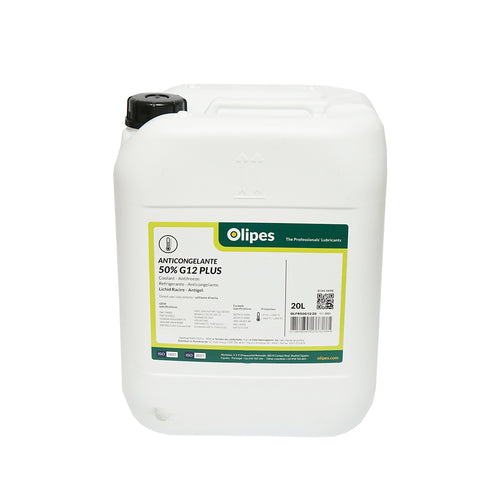 Organikus fagyálló Olipes G12 Plus, előkevert 50/50, -35 °C, 20L